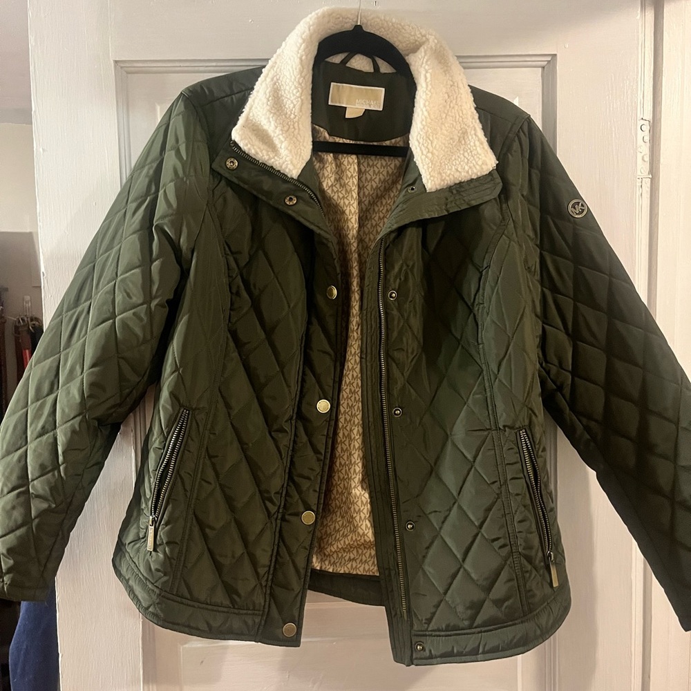 Michael Kors quilted coat